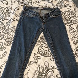 TILT low rise skinny denim jeans. Size 1